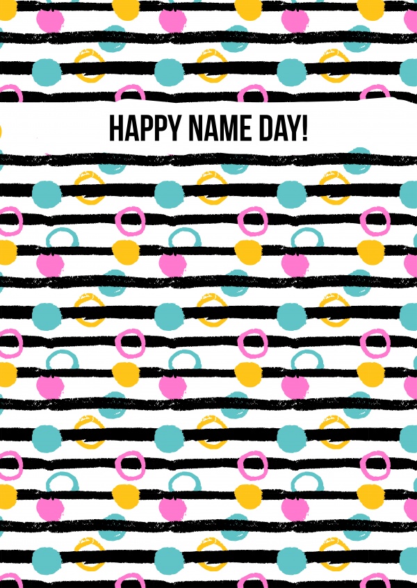 Happy Name day  Congratulations  Send real postcards online