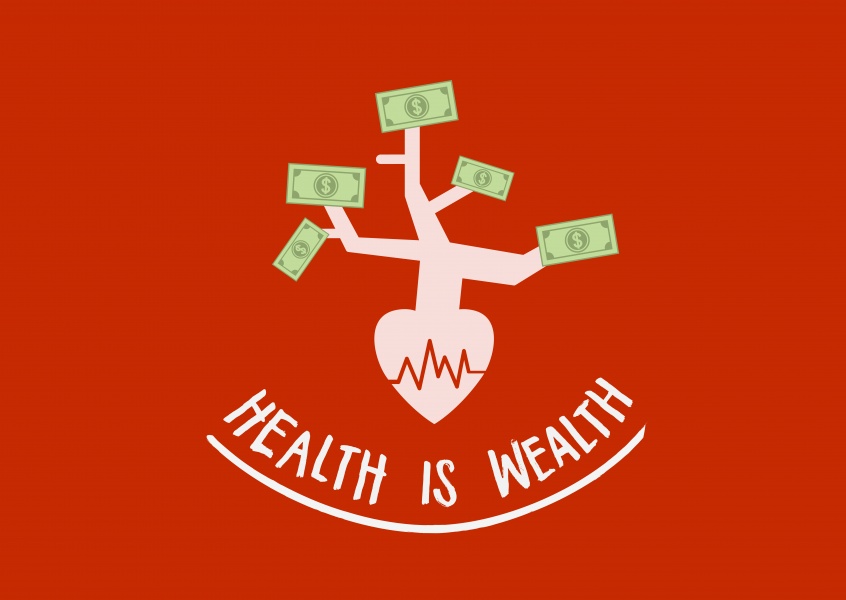 Health is Wealth  DEMOCRACY DELIVERED  Send real 