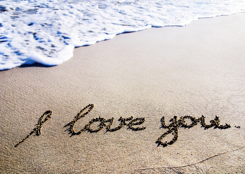 Beach Love  Love Cards  Send real postcards online